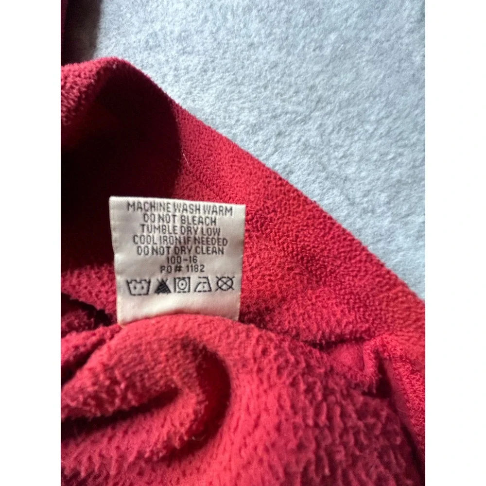 Drake Waterfowl Arkansas Razorbacks Fleece Quarter Zip Pullover Red Mens XL
